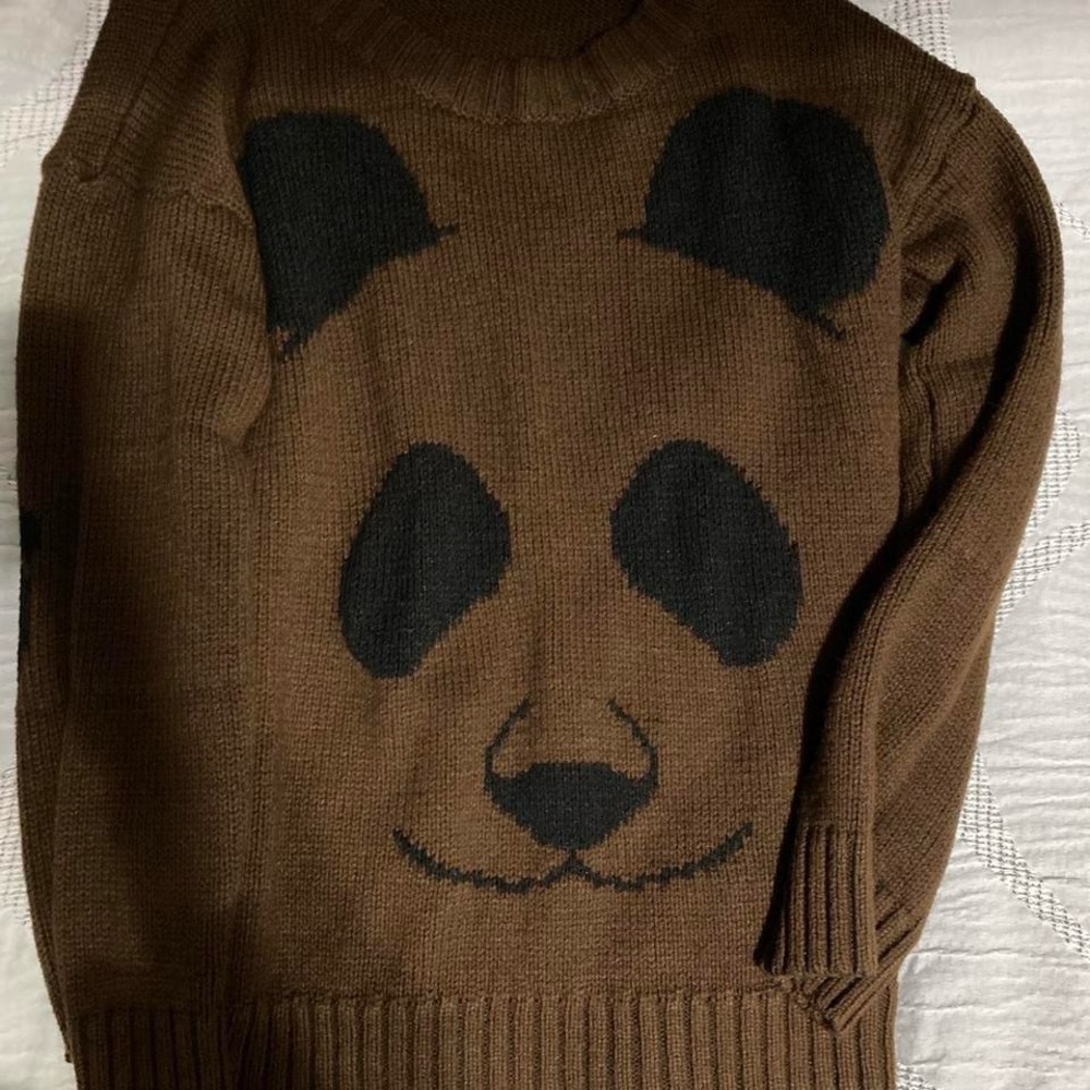 Brown Panda Sweater for women